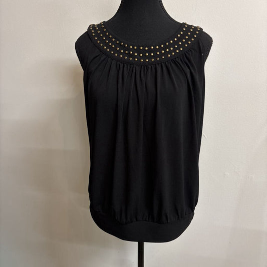 BLACK BEADED TANK