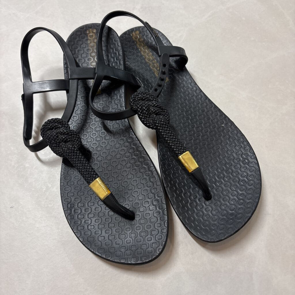 GRENDENE BLACK SANDALS