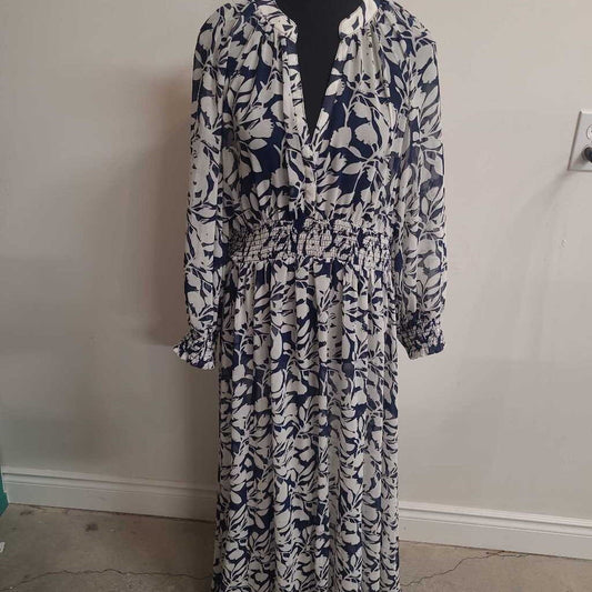 TIERED FLORAL MAXI DRESS WITH SLIP