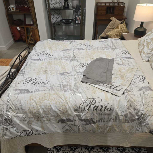 TWIN PARIS COMFORTER & SHAME