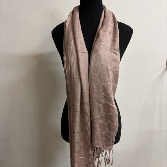 POLKA DOT BLUSH SCARF