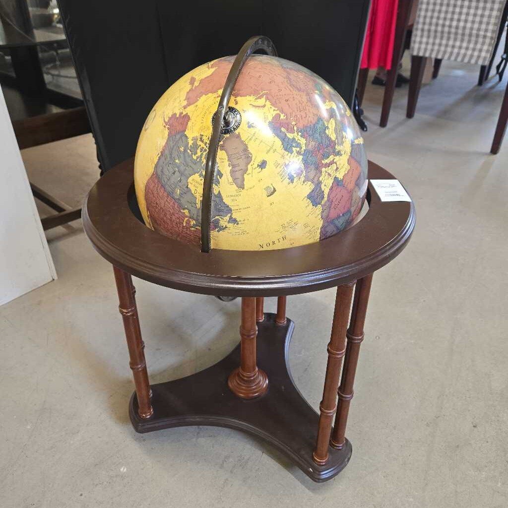 GLOBE ON STAND
