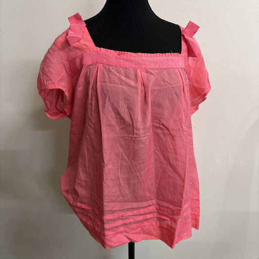 SQUARE NECK SHEER BLOUSE