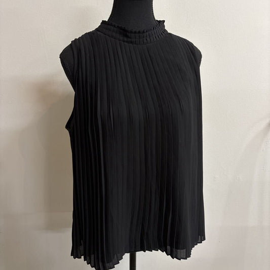 HIGH NECK TEXTURED TANK