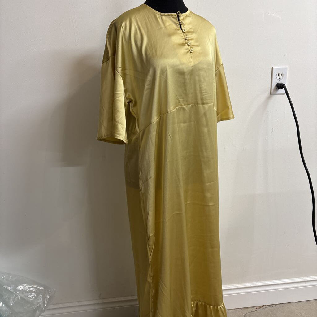 NWT SATIN LONG DRESS