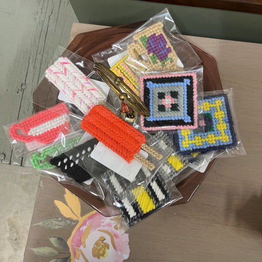 Needlepoint Magnet - Popsicle