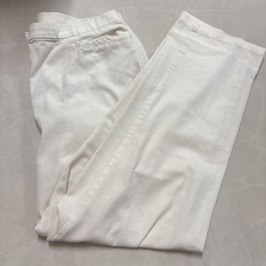 WHITE TANJAY PANTS