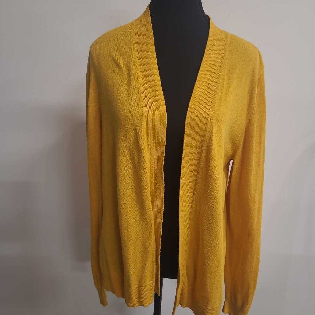 MUSTARD YELLOW CARDIGAN