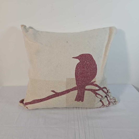 DOWN FILLED BIRD PILLOW A