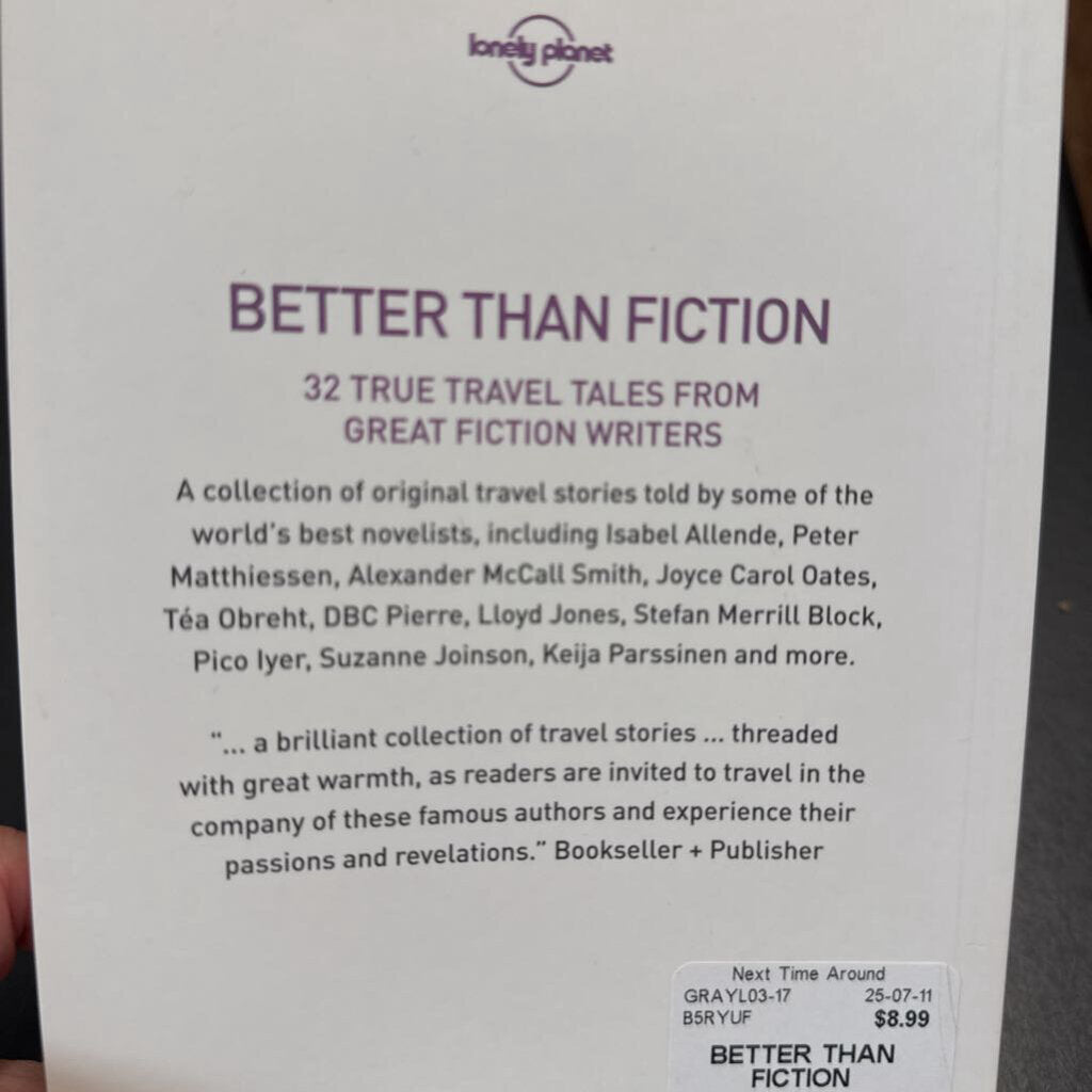 BETTER THAN FICTION