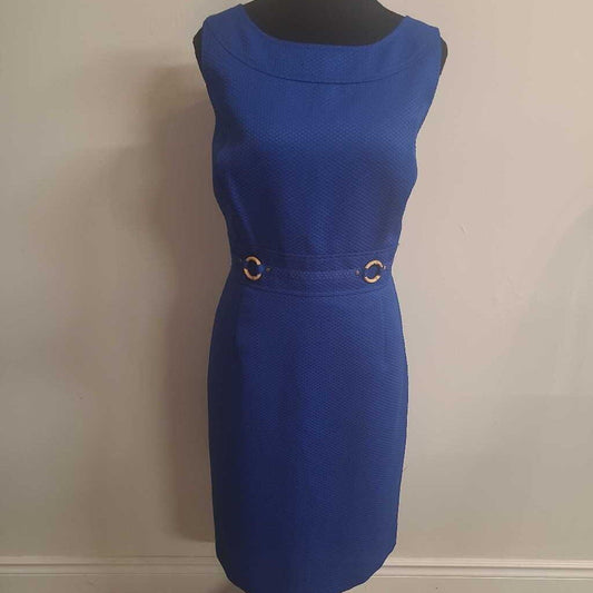 ROYAL BLUE SLEEVELESS DRESS