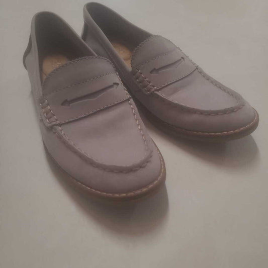 MAUVE SUEDE LOAFERS