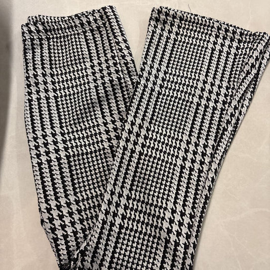 PLAID FLARE LEGGINGS
