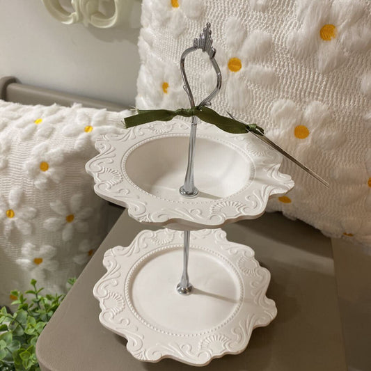 2 Tier Cement Jewerly Tray