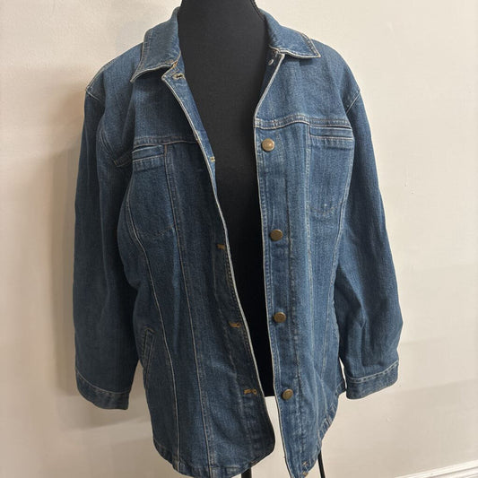 LONG DENIM JACKET