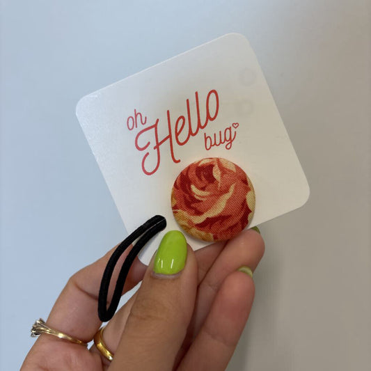 HAIR TIES - PINK ROSE