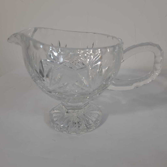 CRYSTAL GRAVY BOAT
