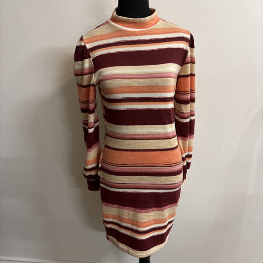 NWT ABSTRACT STRIPED DRESS