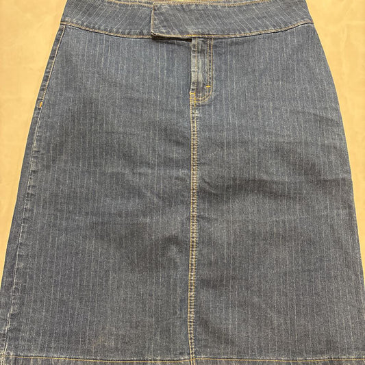 MIDI DENIM SKIRT