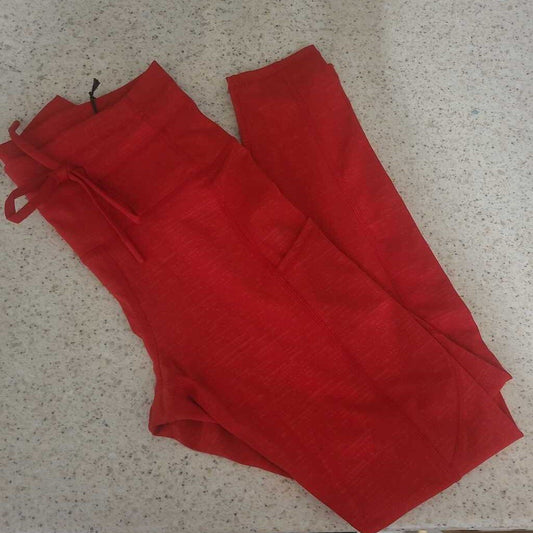 ZYIA ACTIVE LEGGINGS- RED