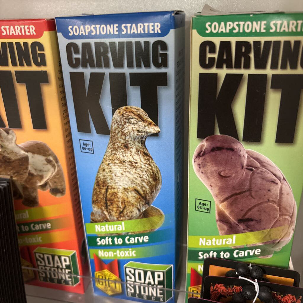 SOAPSTONE CARVING KITS