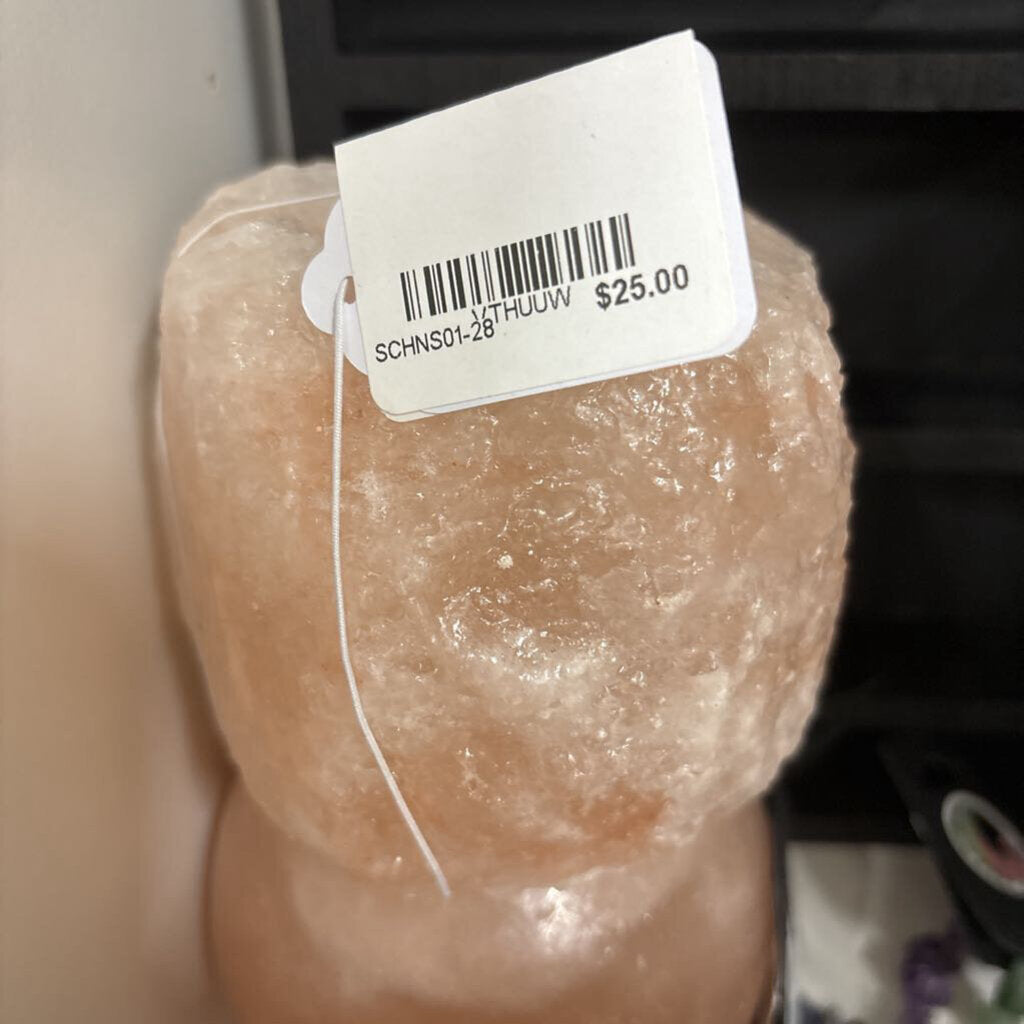 ROSE QUARTZ CANDLE HOLDER