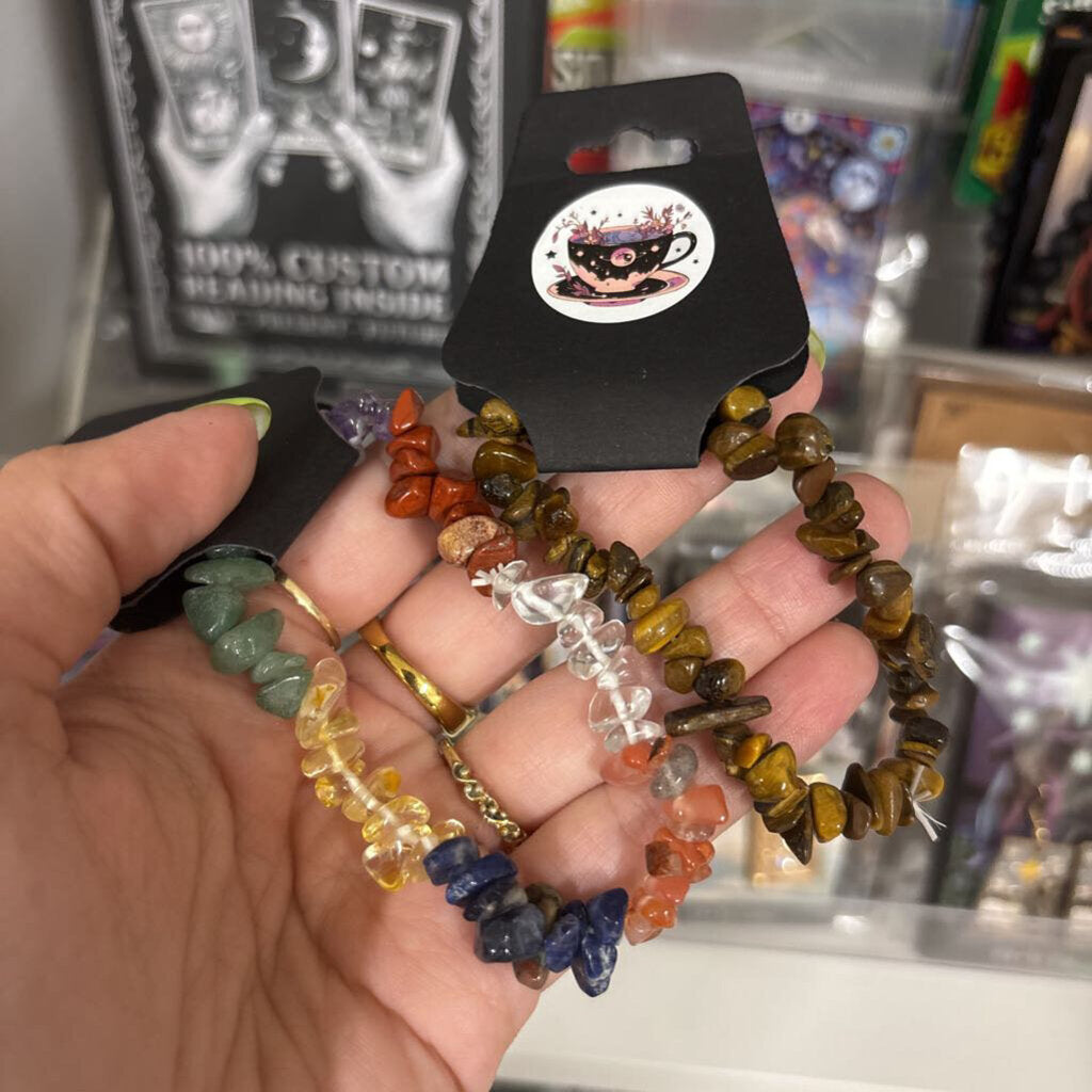 Crystal Chip Bracelet