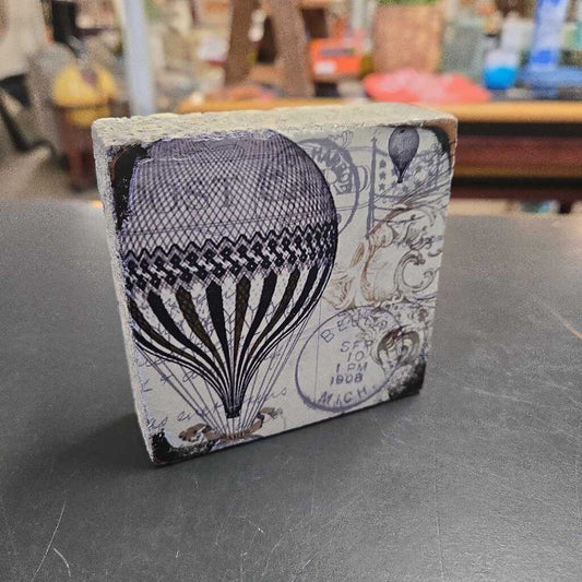 MINI BLOCK DECOR - HOT AIR BALLOON