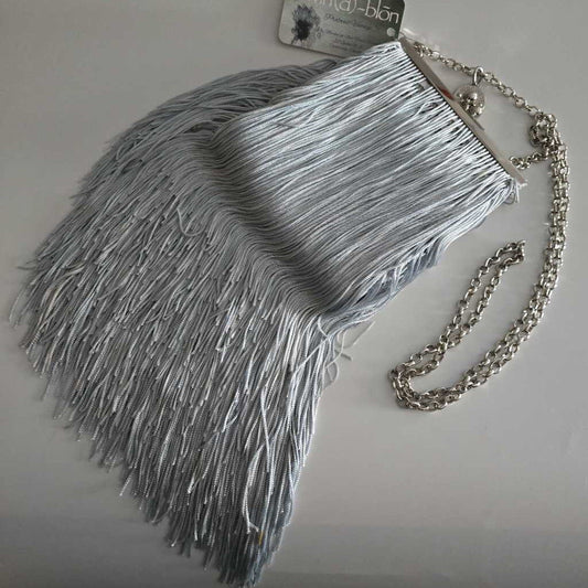 Nine West Silver Fringe Purse