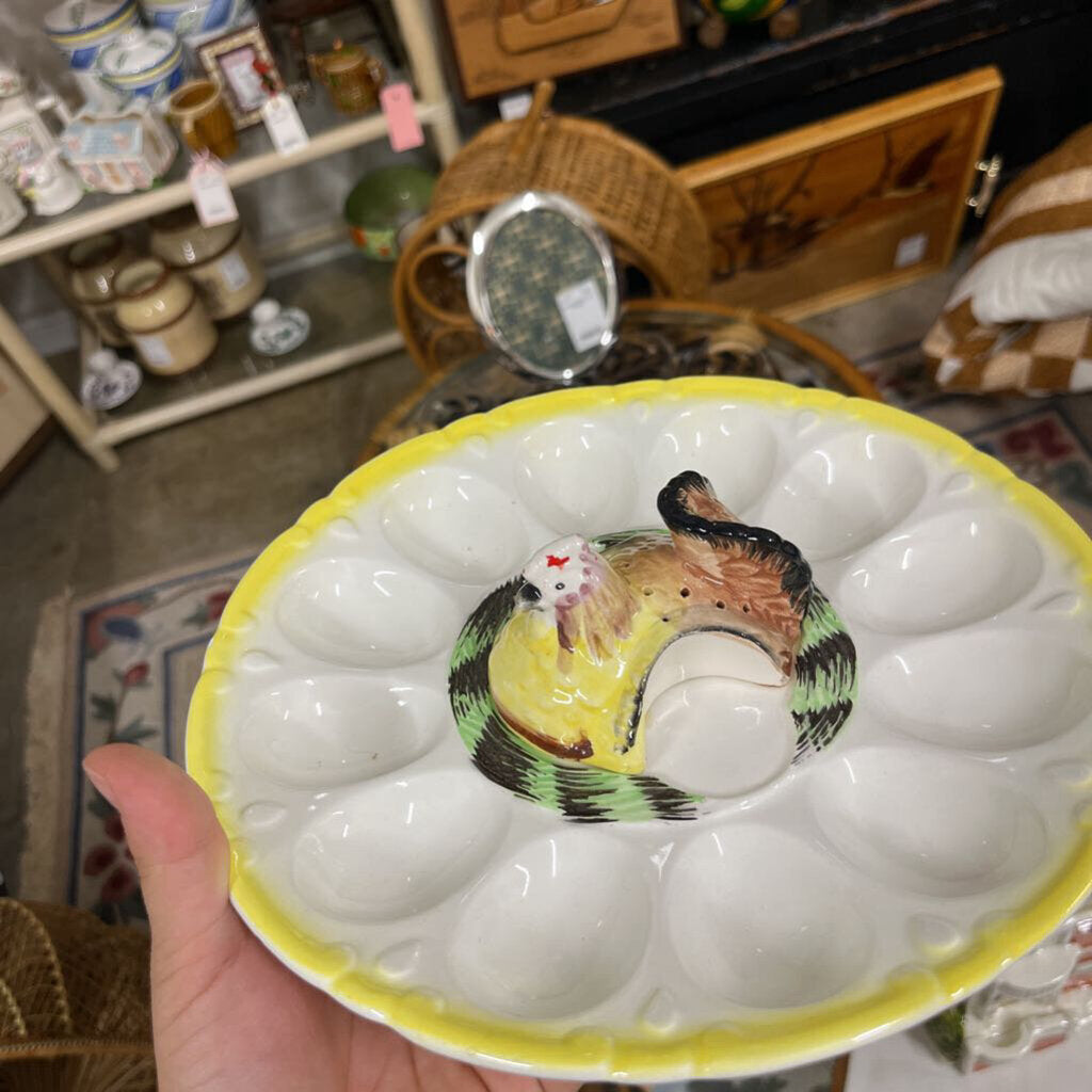 Ceramic Deviled Egg Plate
