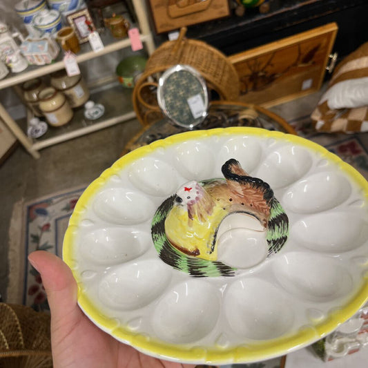 Ceramic Deviled Egg Plate