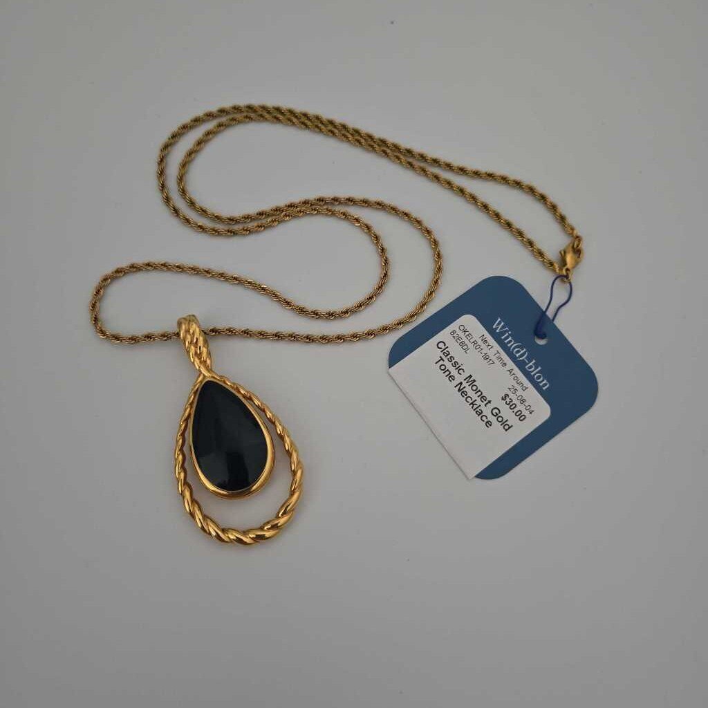 Classic Monet Gold Tone Necklace