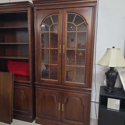 GLASS DOOR BOOK CASE