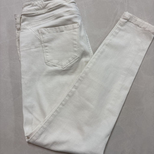WHITE SUKO SKINNY JEANS