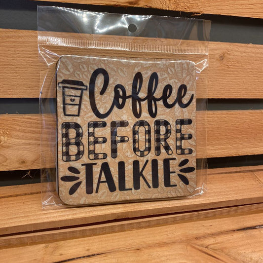 COASTER - COFFEE B4 TALKIE