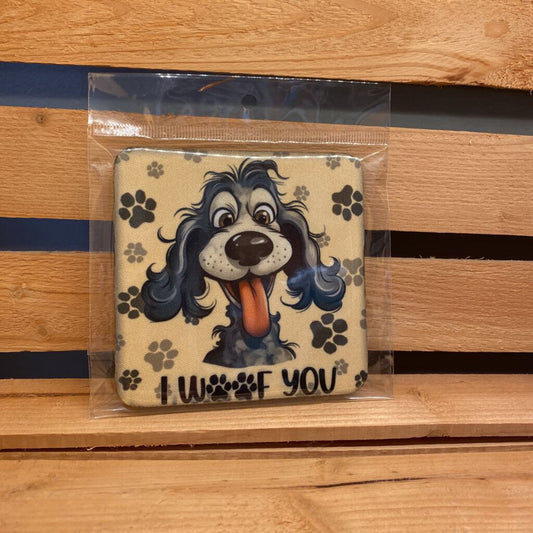 COASTER - I WOOF YOU