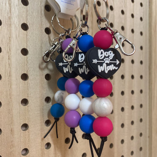 KEY CHAIN (S) - DOG MOM