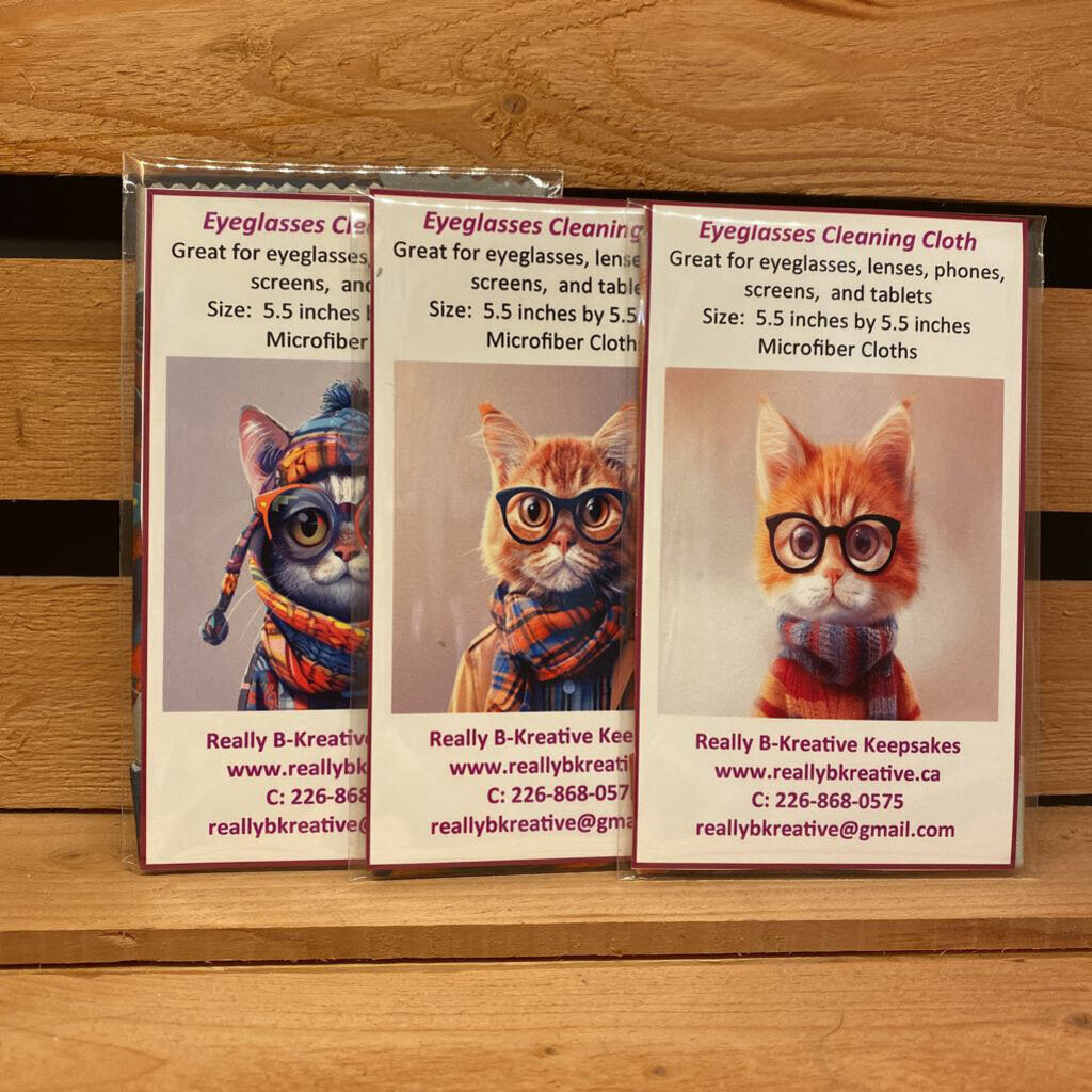 EYE GLASS CLOTH - CAT