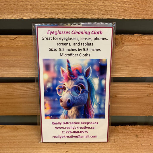 EYE GLASS CLOTH - UNICORN