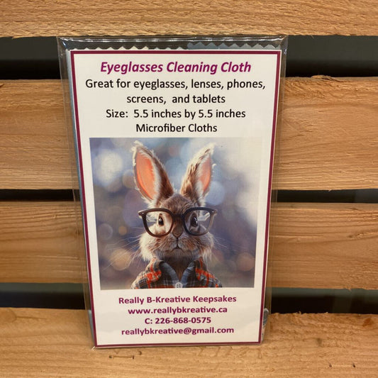 EYE GLASS CLOTH - BUNNY