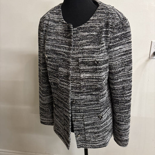 KARL LAGERFELD TEXTURED BLAZER