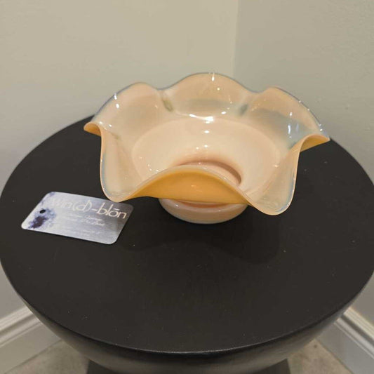 Vintage Altaglass Hand Blown Bowl Canada