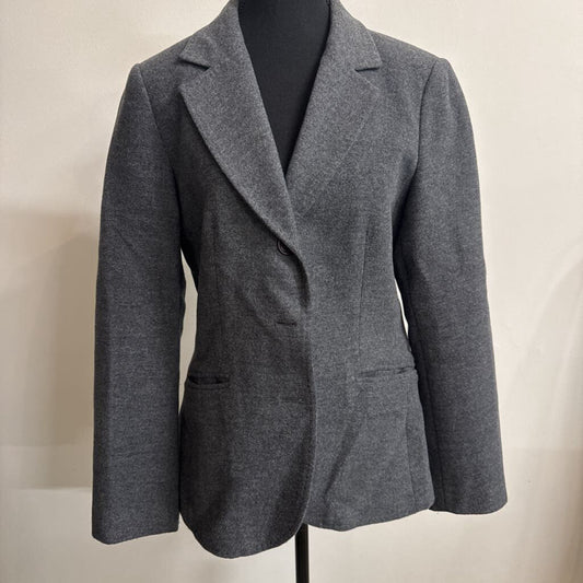 WOOL BLEND GREY BLAZER