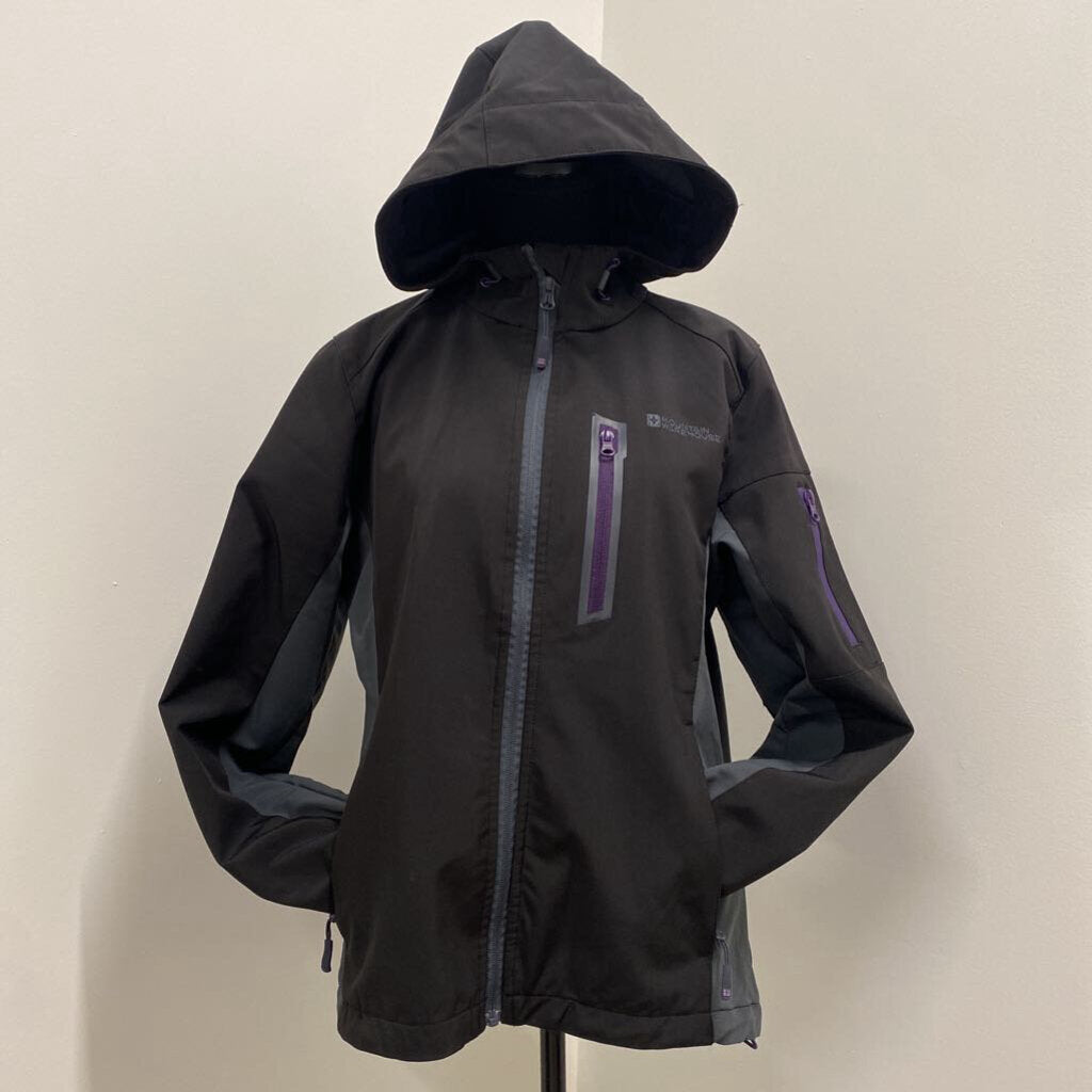 BLACK AND GREY MOUNTAIN WAREHOUSE SPRING JACKET
