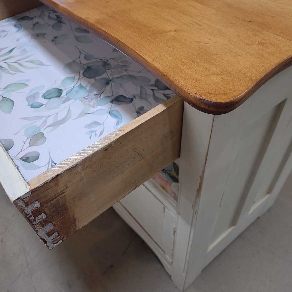 NEWLY REFINISHED ANTIQUE WASH STAND