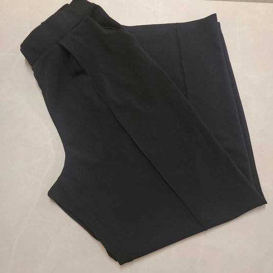 H&M WIDE LEG BLACK DRESS PANTS
