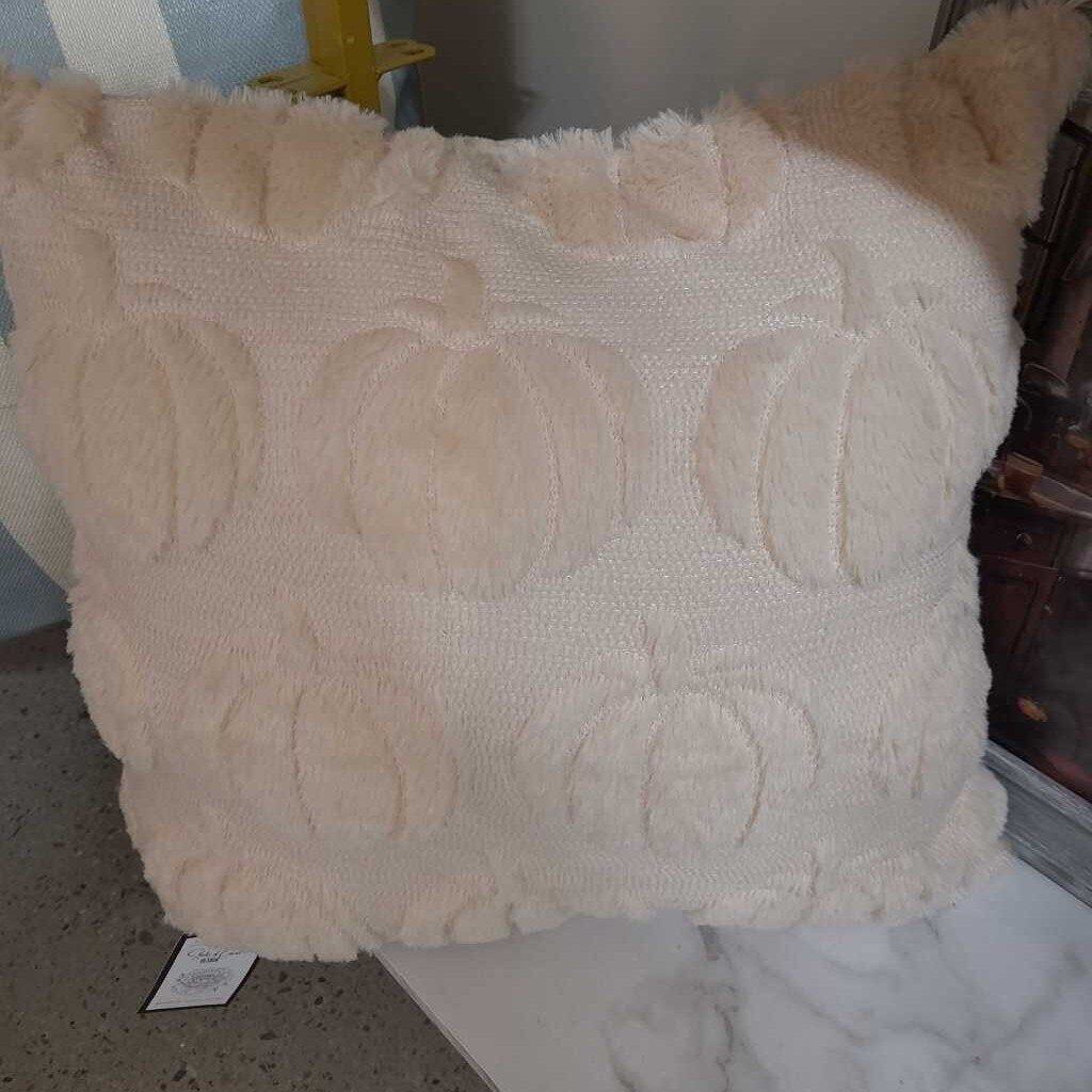 White Pumpkin Decor Pillows