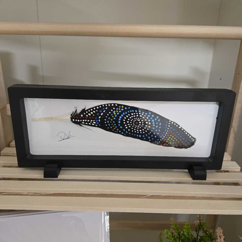 Hand painted Feathers