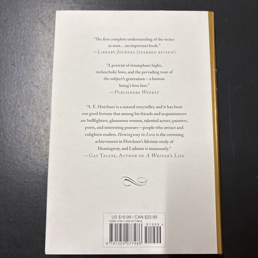 HEMINGWAY IN LOVE