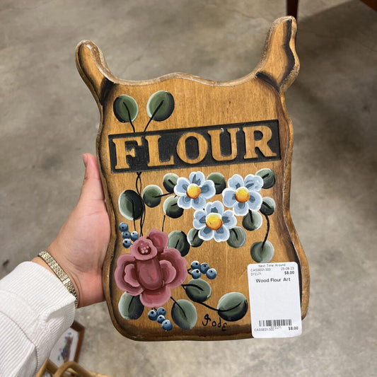 Wood Flour Art